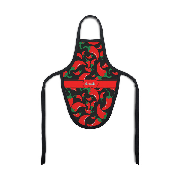 Custom Chili Peppers Bottle Apron (Personalized)