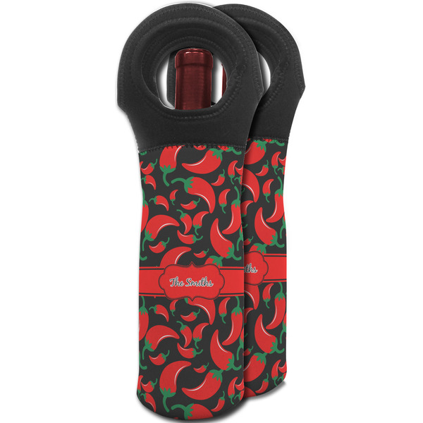 Chili Peppers Wine Tote Bag - MAIN