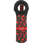 Chili Peppers Wine Tote Bag (Personalized)