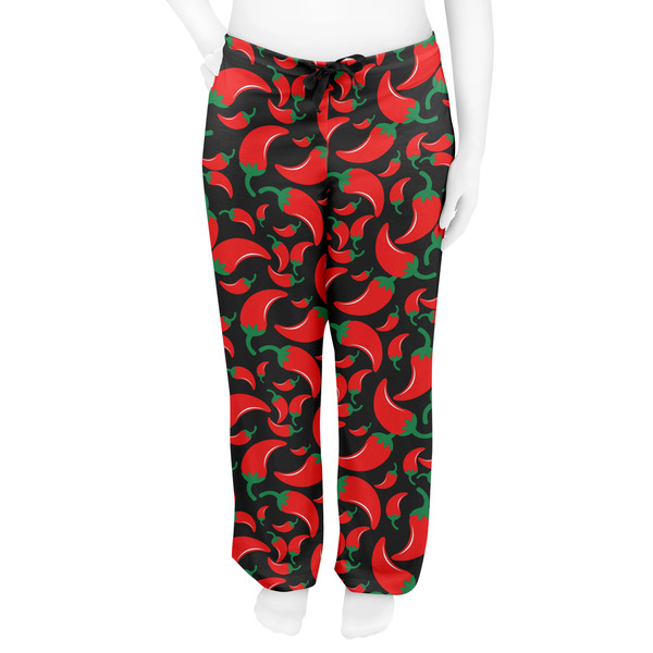 Chili Peppers Women's Pj on model - Front