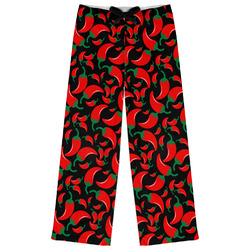 Chili Peppers Womens Pajama Pants - L (Personalized)
