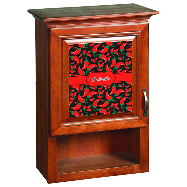 Chili Peppers Wooden Cabinet Decal (Medium)
