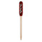 Chili Peppers Wooden Food Pick - Paddle - Single Pick