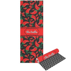Chili Peppers Yoga Mat - Printed Front and Back (Personalized)