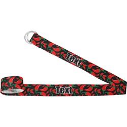 Chili Peppers Yoga Strap (Personalized)