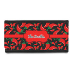 Chili Peppers Leatherette Ladies Wallet (Personalized)