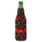 Chili Peppers Zipper Bottle Cooler - BACK (bottle)
