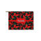 Chili Peppers Zipper Pouch Small (Front)