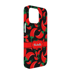Chili Peppers iPhone Case - Plastic - iPhone 13 Pro (Personalized)