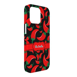 Chili Peppers iPhone Case - Plastic - iPhone 13 Pro Max (Personalized)