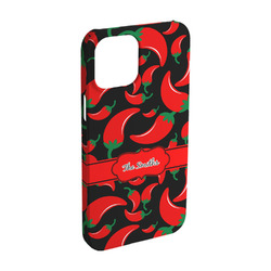 Chili Peppers iPhone Case - Plastic - iPhone 15 (Personalized)