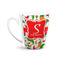 Colored Peppers 12 Oz Latte Mug - Front