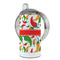 Colored Peppers 12 oz Stainless Steel Sippy Cups - FULL (back angle)