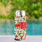 Colored Peppers Can Cooler - Tall 12oz - In Context