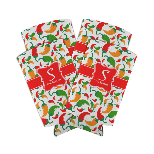 Colored Peppers 12oz Tall Can Sleeve - Set of 4 - MAIN