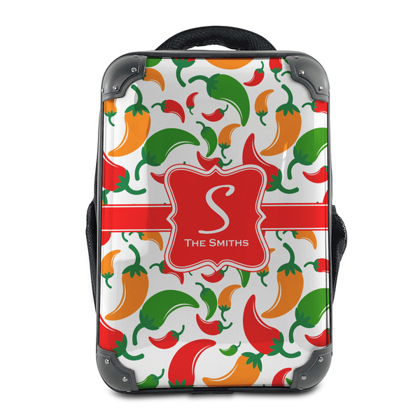 Custom Colored Peppers 15" Hard Shell Backpack (Personalized)