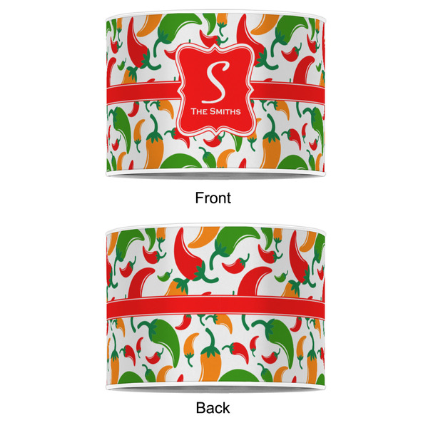 Colored Peppers 16" Drum Lampshade - APPROVAL (Poly Film)