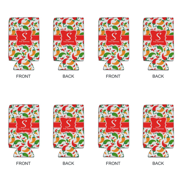 Colored Peppers 16oz Can Sleeve - Set of 4 - APPROVAL