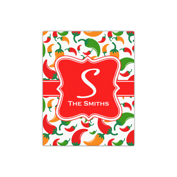 Colored Peppers 16x20 - Canvas Print - Front View