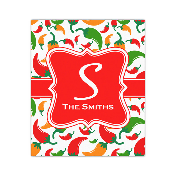 Colored Peppers 20x24 - Canvas Print - Front View