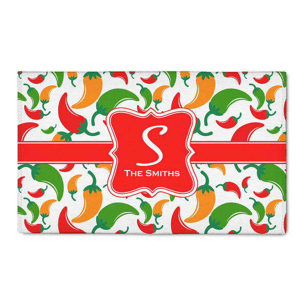Custom Colored Peppers 3' x 5' Indoor Area Rug (Personalized)