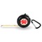 Colored Peppers 6-Ft Pocket Tape Measure with Carabiner Hook - Front
