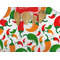 Colored Peppers Apron - Pocket Detail with Props