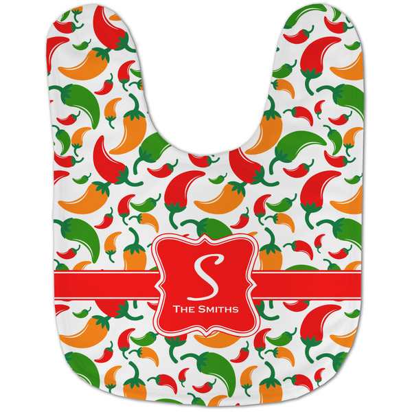 Colored Peppers Baby Bib - AFT flat