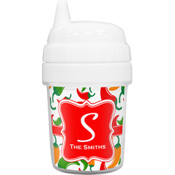Colored Peppers Baby Sippy Cup (Personalized)