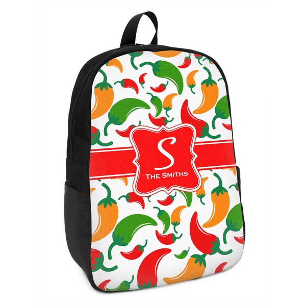 Custom Colored Peppers Kids Backpack (Personalized)