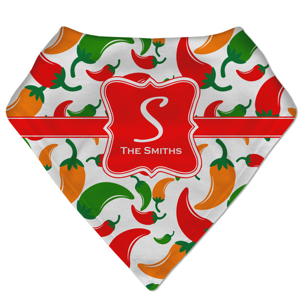 Custom Colored Peppers Bandana Bib (Personalized)