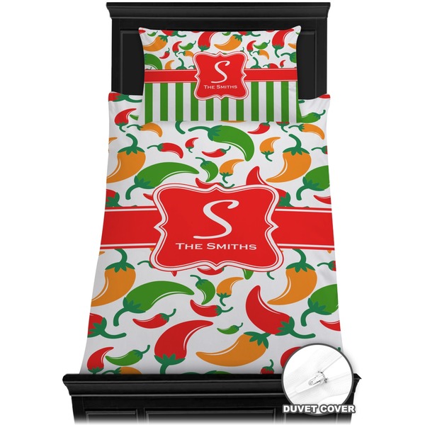 Colored Peppers Bedding Set (Twin) - Duvet