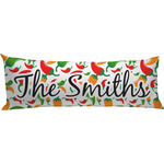 Colored Peppers Body Pillow Case (Personalized)