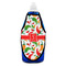 Colored Peppers Bottle Apron - Soap - FRONT