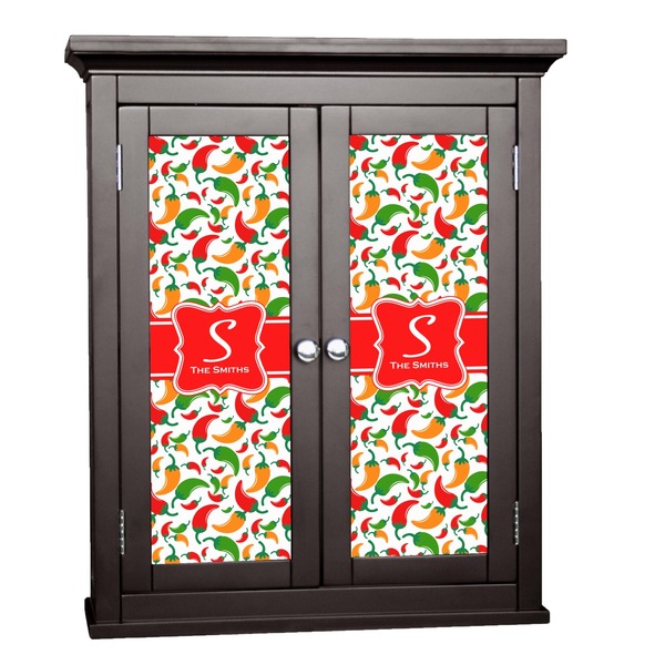 Custom Colored Peppers Cabinet Decal - Small (Personalized)