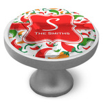 Colored Peppers Cabinet Knob (Personalized)