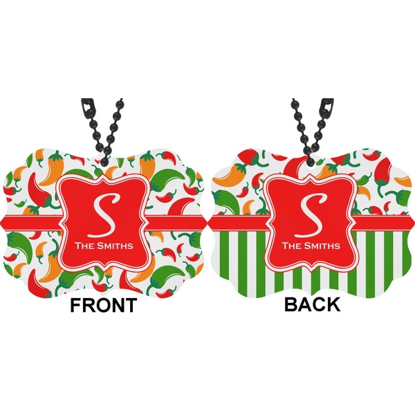 Colored Peppers Car Ornament (Approval)