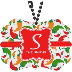 Colored Peppers Rear View Mirror Charm (Personalized)