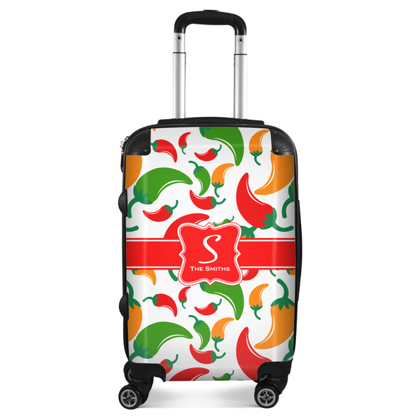 Custom Colored Peppers Suitcase - 20" Carry On (Personalized)