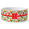 Colored Peppers Ceramic Dog Bowl (Large)