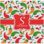Colored Peppers Ceramic Tile Hot Pad (Personalized)