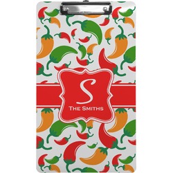 Colored Peppers Clipboard (Legal Size) (Personalized)