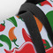 Colored Peppers Closeup of Tote w/Black Handles