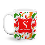 Colored Peppers Coffee Mug (Personalized)