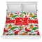 Colored Peppers Comforter - Full / Queen (Personalized)