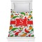Colored Peppers Comforter - Twin (Personalized)