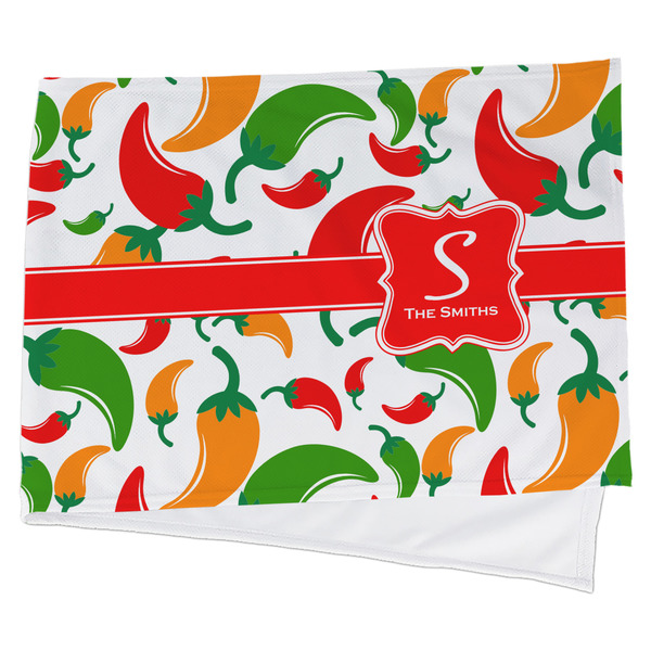 Custom Colored Peppers Cooling Towel (Personalized)