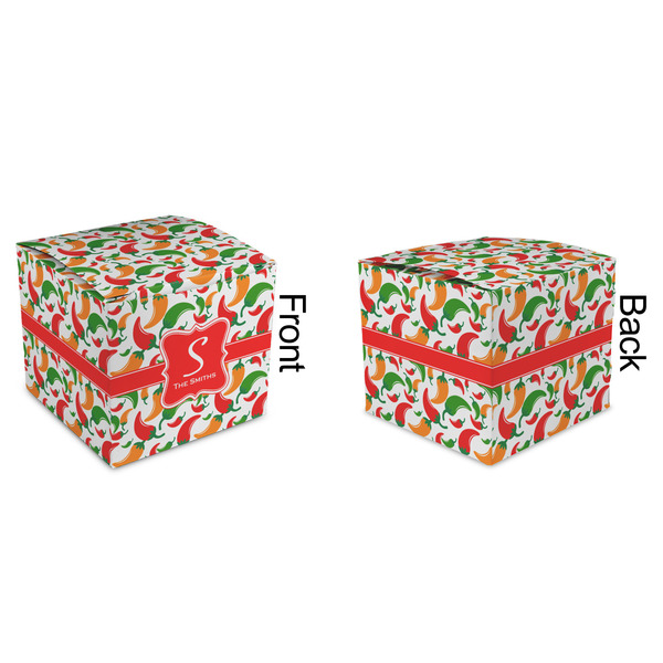 Colored Peppers Cubic Gift Box - Approval