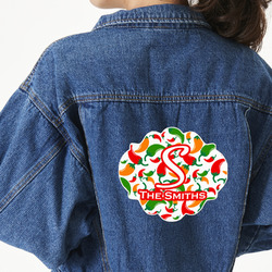 Colored Peppers Large Custom Shape Patch - 2XL (Personalized)