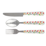 Colored Peppers Cutlery Set (Personalized)